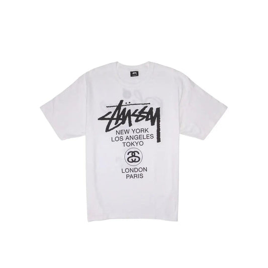 T-shirt World Tour blanc (S/M) - JIRISU 