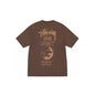 T-shirt Pigment Dyed marron foncé (S/M) - JIRISU 