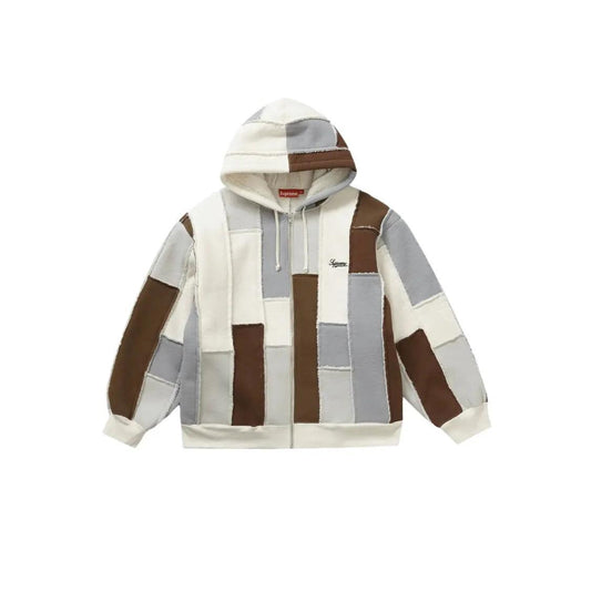 Veste Zip Up Hooded Sweatshirt coloris neutre (M) - JIRISU 