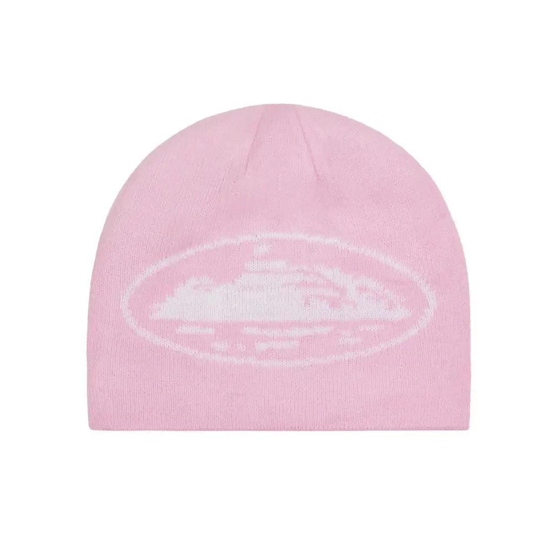 Bonnet Alcatraz Skully coloris rose - JIRISU 