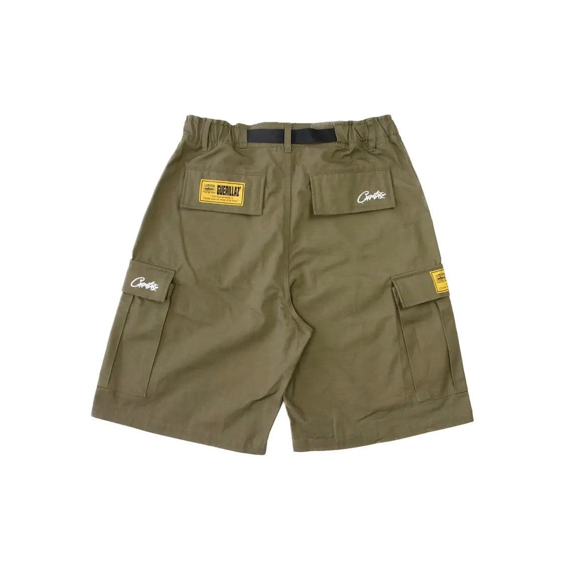 Short Cargo Alcatraz coloris vert Khaki - JIRISU 