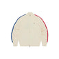 Veste Knit Zip Up Fleece coloris crème - JIRISU 