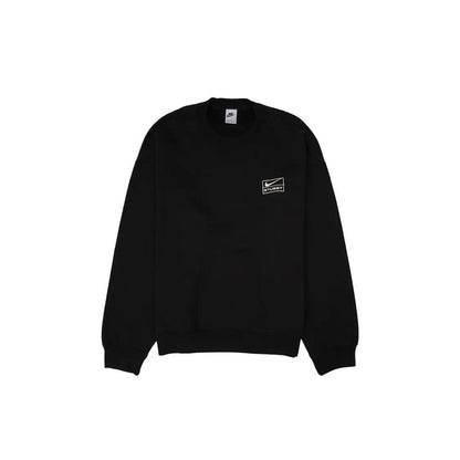 Sweat-shirt polaire printemps-été 2023 noir délavé - JIRISU 