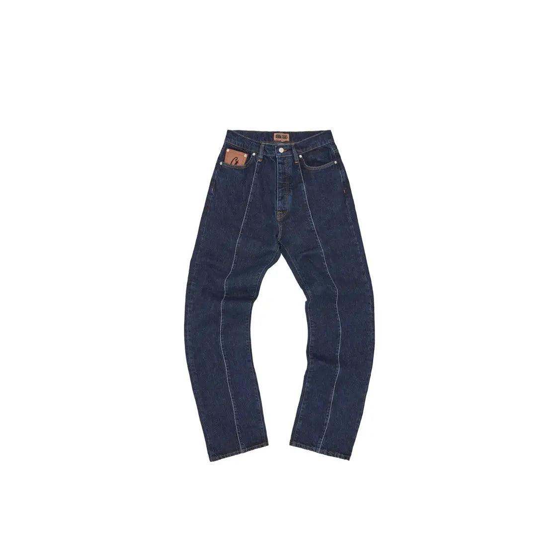 Jean C-Star Stitch-Down bleu marine - JIRISU 