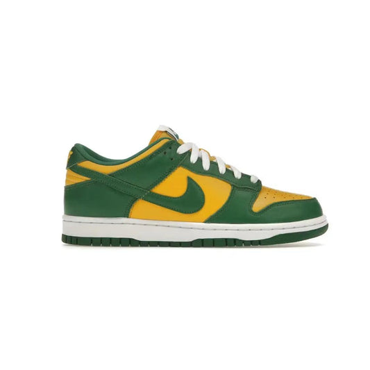 Baskets basse Dunk Low Brazil (2020-2024) coloris Vert Jaune - JIRISU 