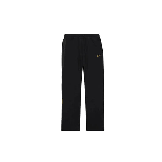 Pantalon de survêtement à ourlets ouverts Tech Fleece coloris noir - JIRISU 