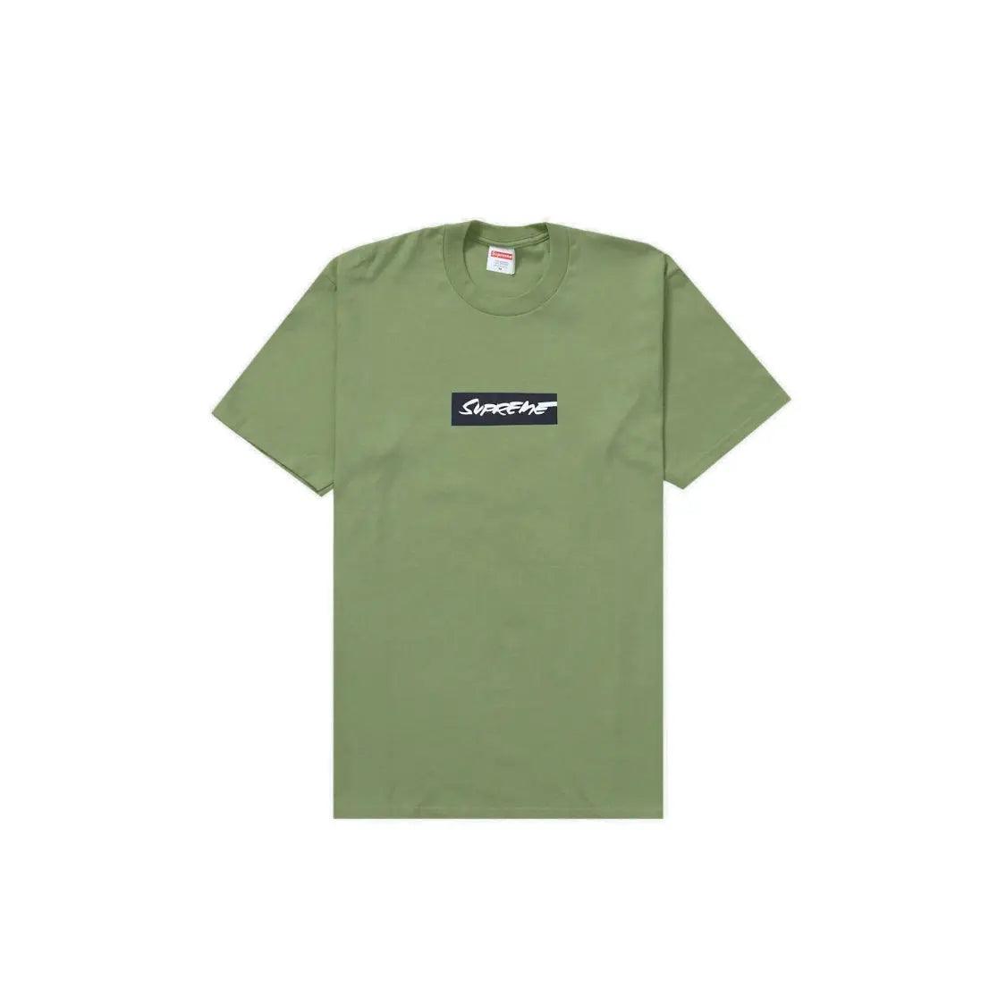 T-shirt Futura Box Logo Tee coloris vert Moss - JIRISU 