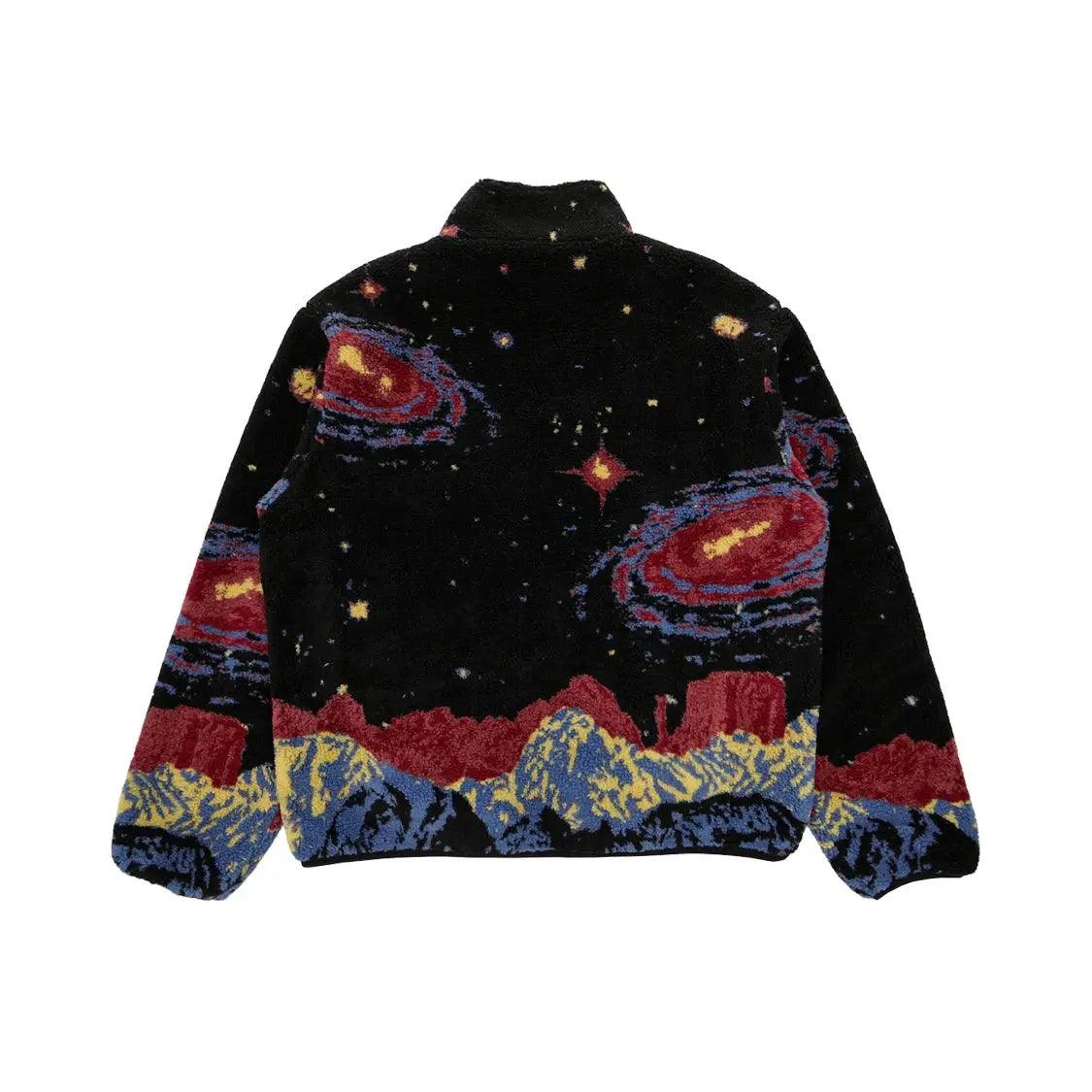 Veste Réversible motif Cosmos noire (M) - JIRISU 