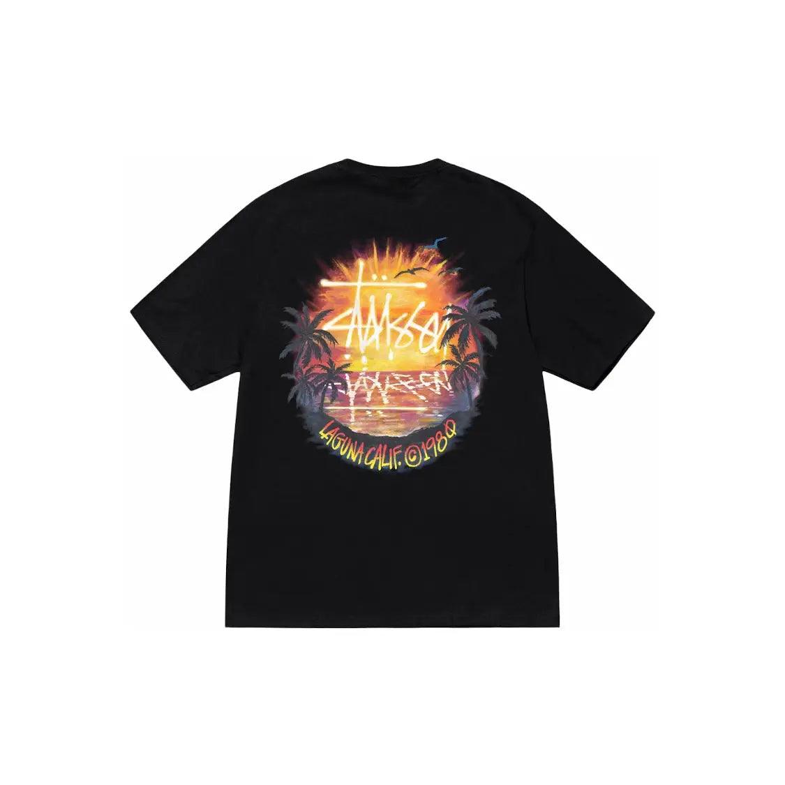 T-shirt Sunset Tee coloris noir - JIRISU 