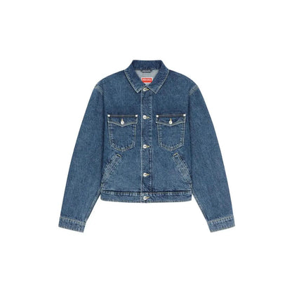 Veste en Denim Boke Flower brodée Jacket (M) - JIRISU 