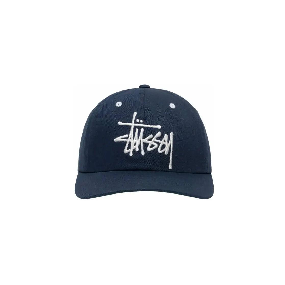 Casquette Low Profile Big Basic Snapback coloris bleu marine - JIRISU 