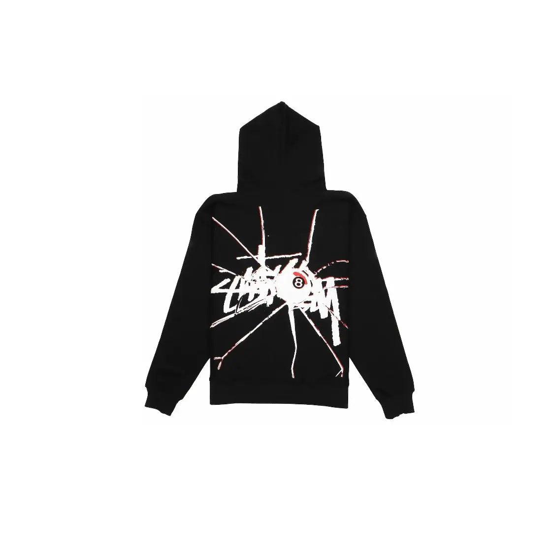 Veste Shattered Zip Hoodie coloris noir - JIRISU 