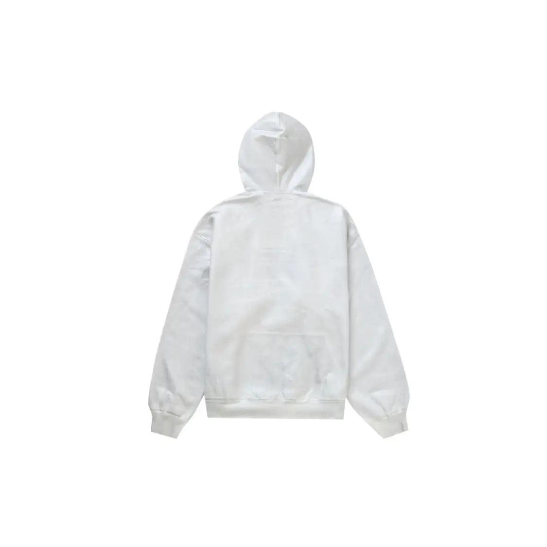 Sweat à Capuche Foil Box Logo Hooded coloris Blanc - JIRISU 