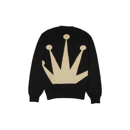 Pull Crown Knit Sweater coloris noir - JIRISU 