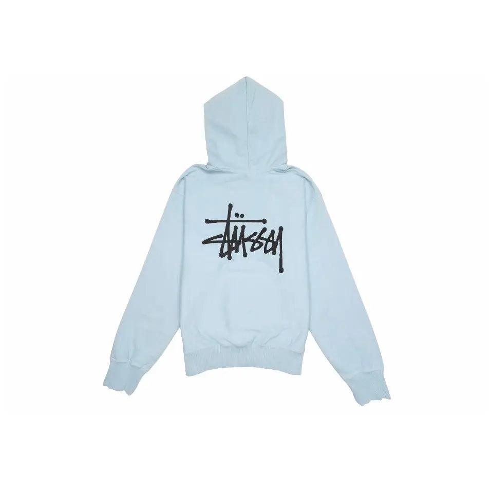 Sweat à Capuche bleu pastel Hoodie Basic (S/M) - JIRISU 