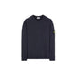 Crewneck Sweater 63020 en Coton brossé bleu marine (S/M) - JIRISU 