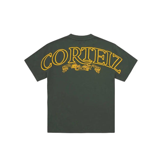 T-shirt Royale Crtz Heavyweight Tee coloris Jaune/Vert - JIRISU 