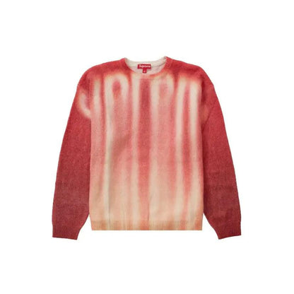 Pull Blurred Logo Rouge (S/M) - JIRISU 