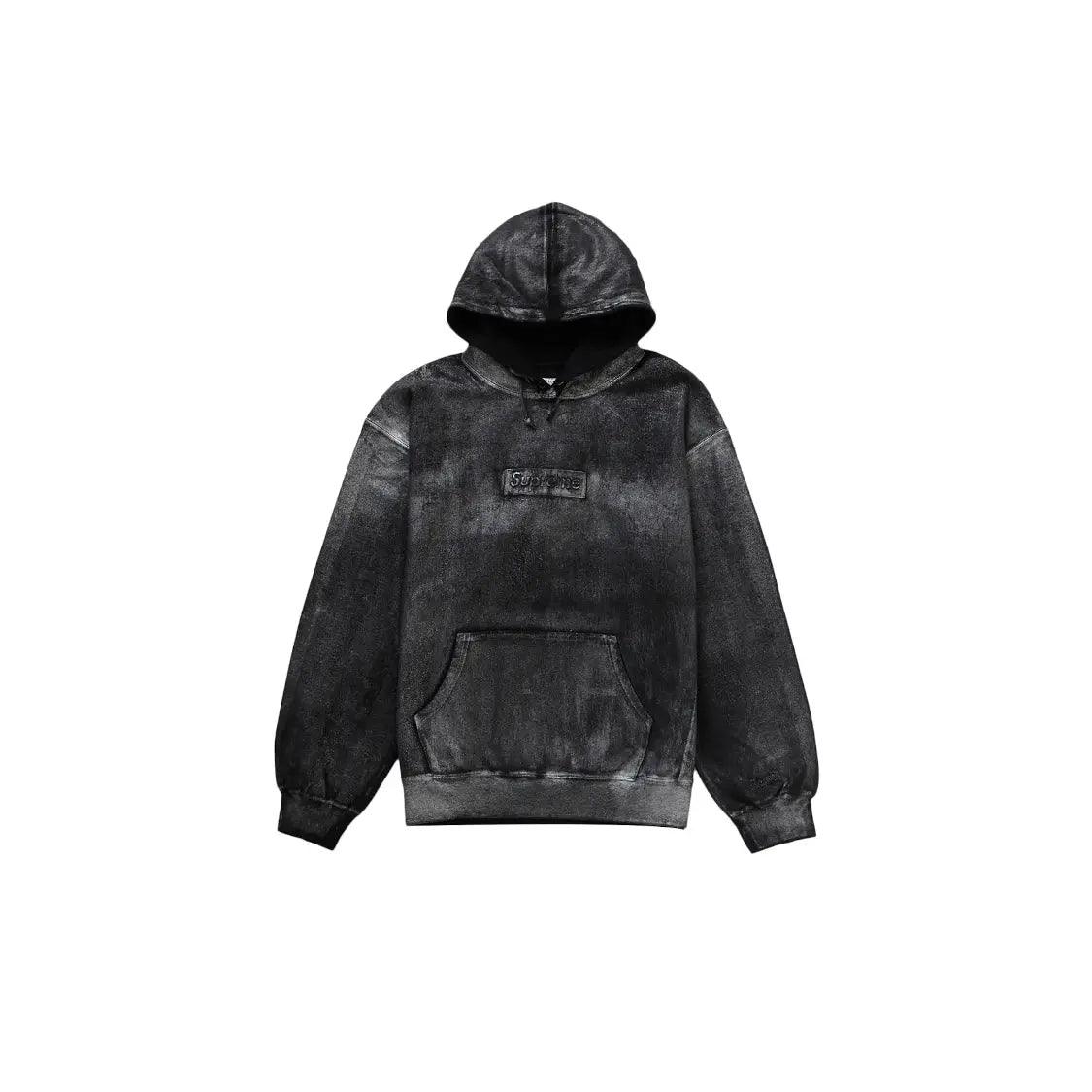 Sweat à Capuche Box Logo Hooded coloris noir - JIRISU 